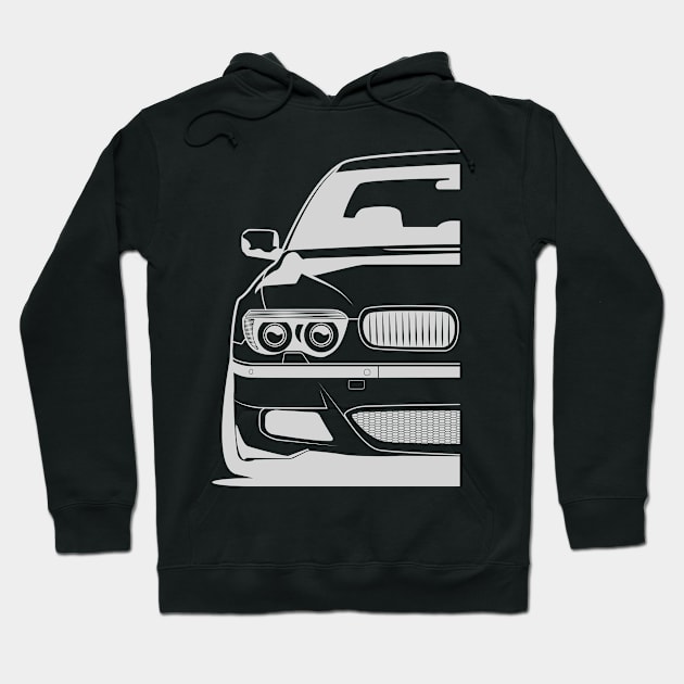 E65 E66 Hoodie by BlueRoller